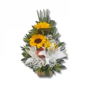 Arranjo floral Ikebana luxo